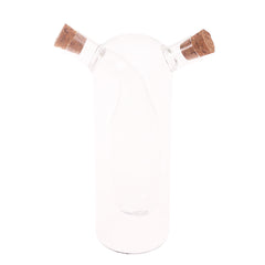 Oil Bottle Transparent 3.5 X 3.5 X 8 Inch JLX-017 - Habitt