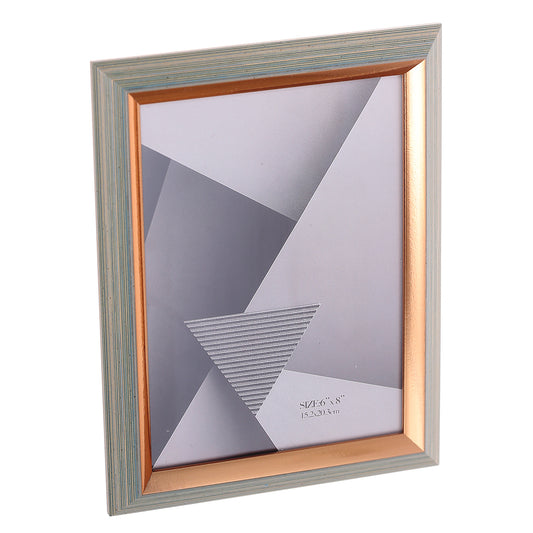 Photo Frame L Gold 7.5 X 0.5 X 9.5 Inch  YSBL-018 - Habitt