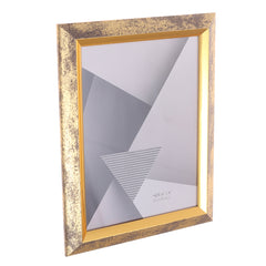 Photo Frame L Gold 7.5 X 0.5 X 9.5 Inch YSBL-015 - Habitt