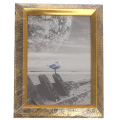 Photo Frame M Gold – YSBL-014 (6.5 × 1.5 × 8.5 Inch) - Habitt