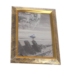 Photo Frame M Gold – YSBL-014 (6.5 × 1.5 × 8.5 Inch) - Habitt