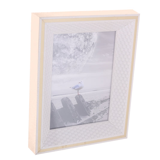Photo Frame M White 7 X 1.3 X 9 Inch YSBL-002 - Habitt