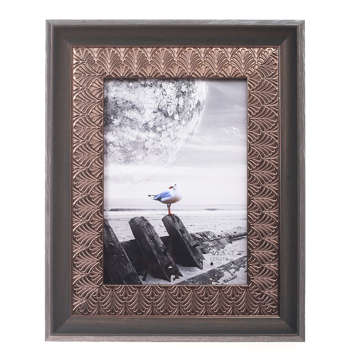 Photo Frame S Brown 7 x 1 x 9 Inch YSBL-007 - Habitt