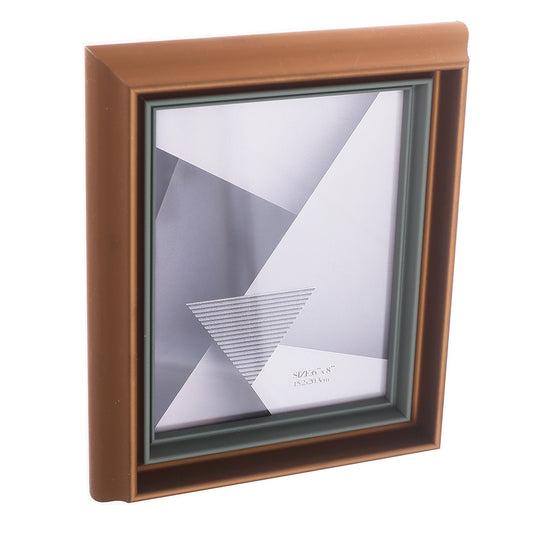 Photo Frame S Gold 6.5 X 1.5 X 8.5 Inch YSBL-010 - Habitt