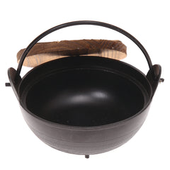 Sizzler Dish W/Covered Black 6 X 6.5 X 4 Inch JLX-010 - Habitt