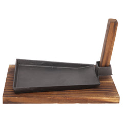 Sizzler Grill Black 10 X 6.5 X 2.25 Inch JLX-004 - Habitt