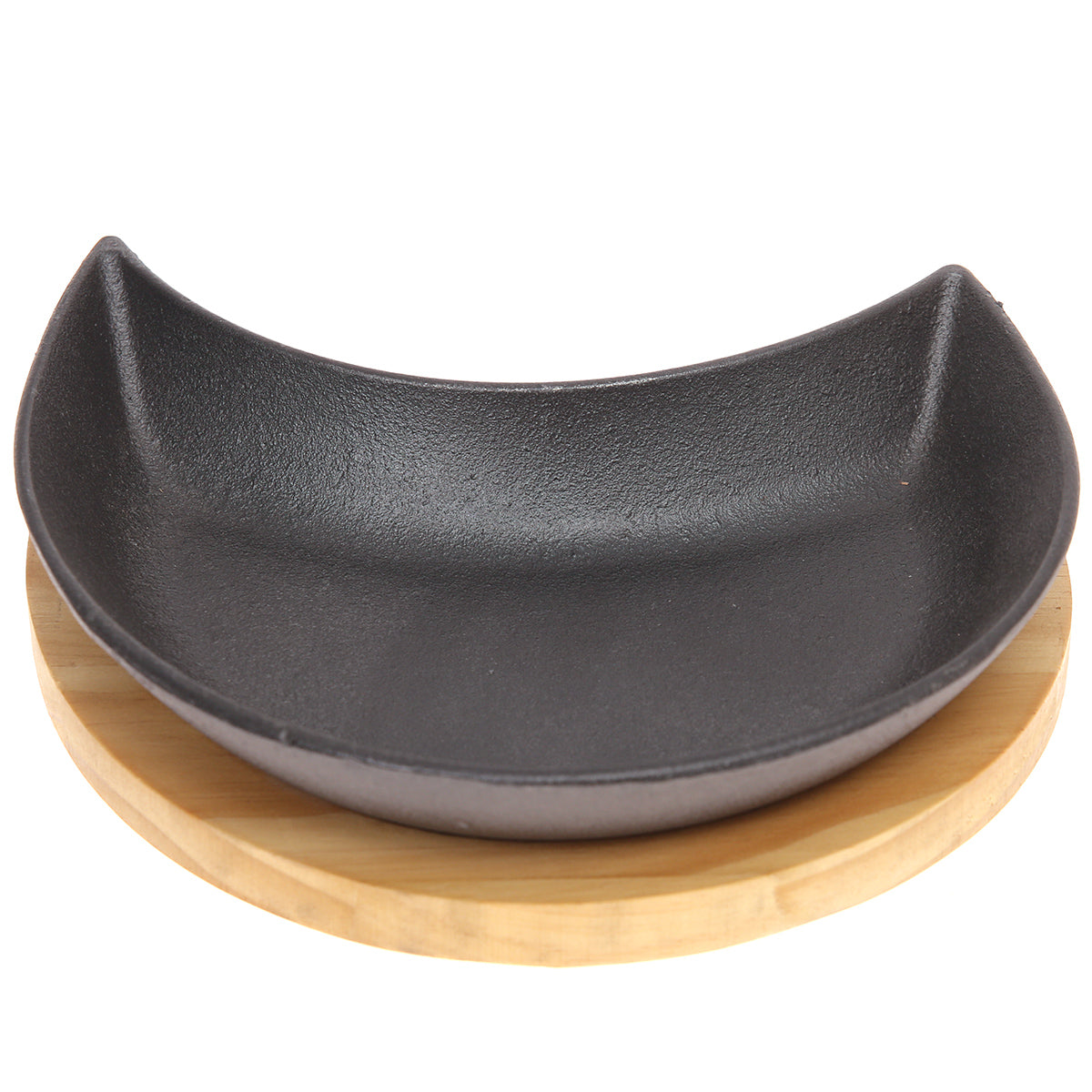 Sizzler Plate Black 5 X 8 X 2 Inch JLX-009 - Habitt