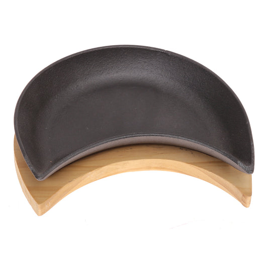 Sizzler Plate Black 5 X 8 X 2 Inch JLX-009 - Habitt
