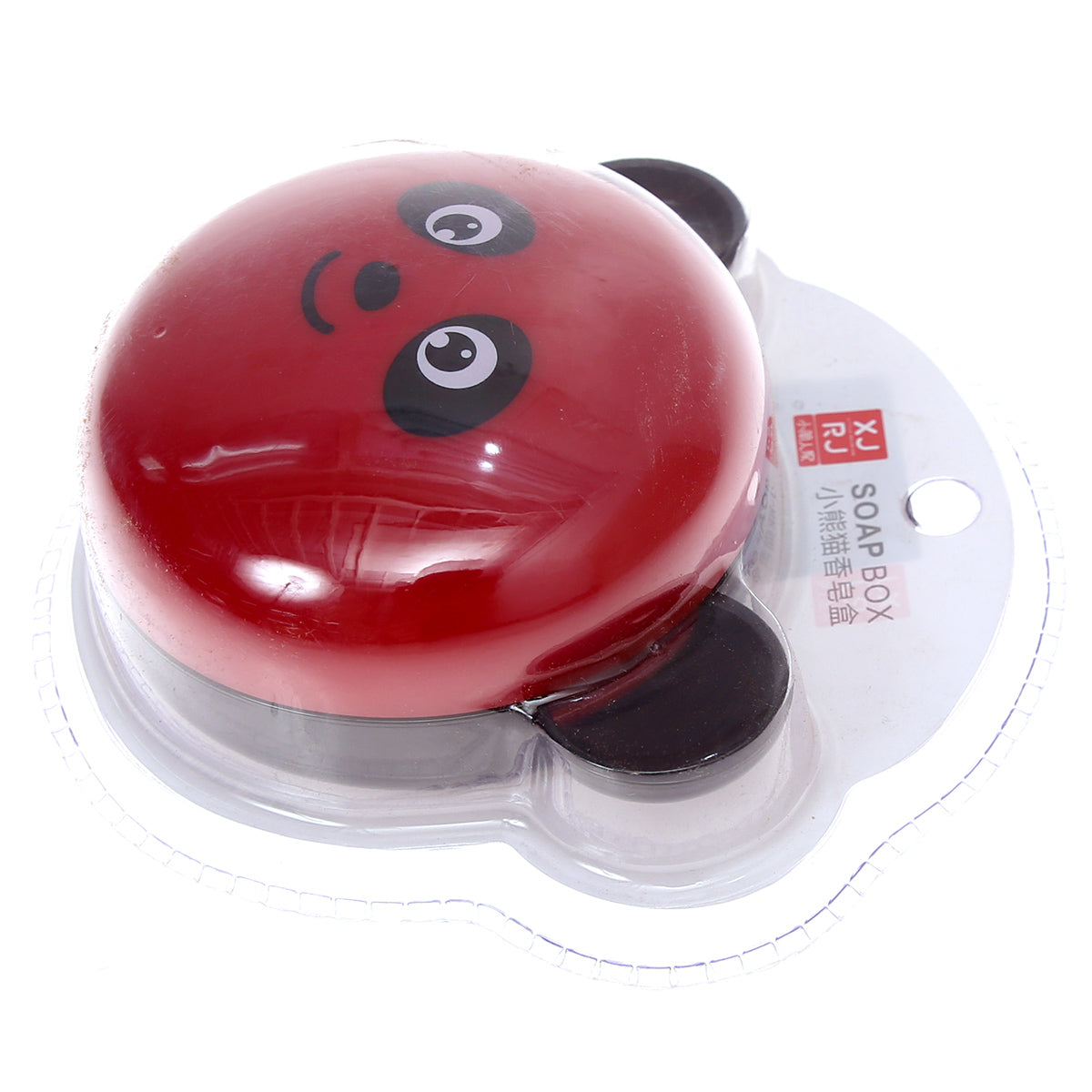 Soap Dish Red 6.3 X 2.5 X 6.5 Inch AS-011 - Habitt