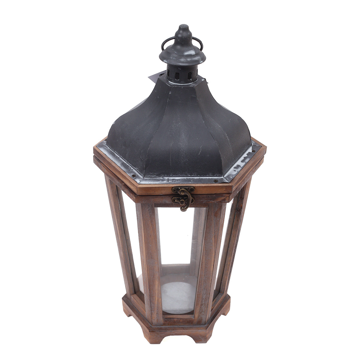 Table Lantern Natural 11.3 X 11.3 X 23.5 Inch WL-005 - Habitt