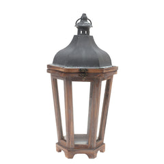 Table Lantern Natural 11.3 X 11.3 X 23.5 Inch WL-005 - Habitt
