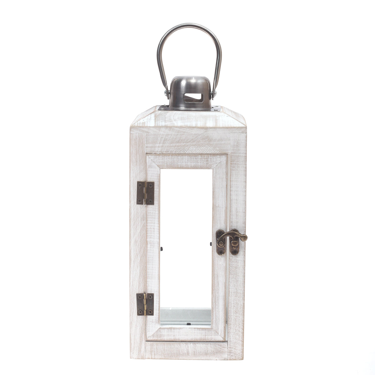 Table Lantern White 6.2 X 6.2 X 15 Inch WL-007 - Habitt