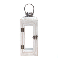 Table Lantern White 6.2 X 6.2 X 15 Inch WL-007 - Habitt