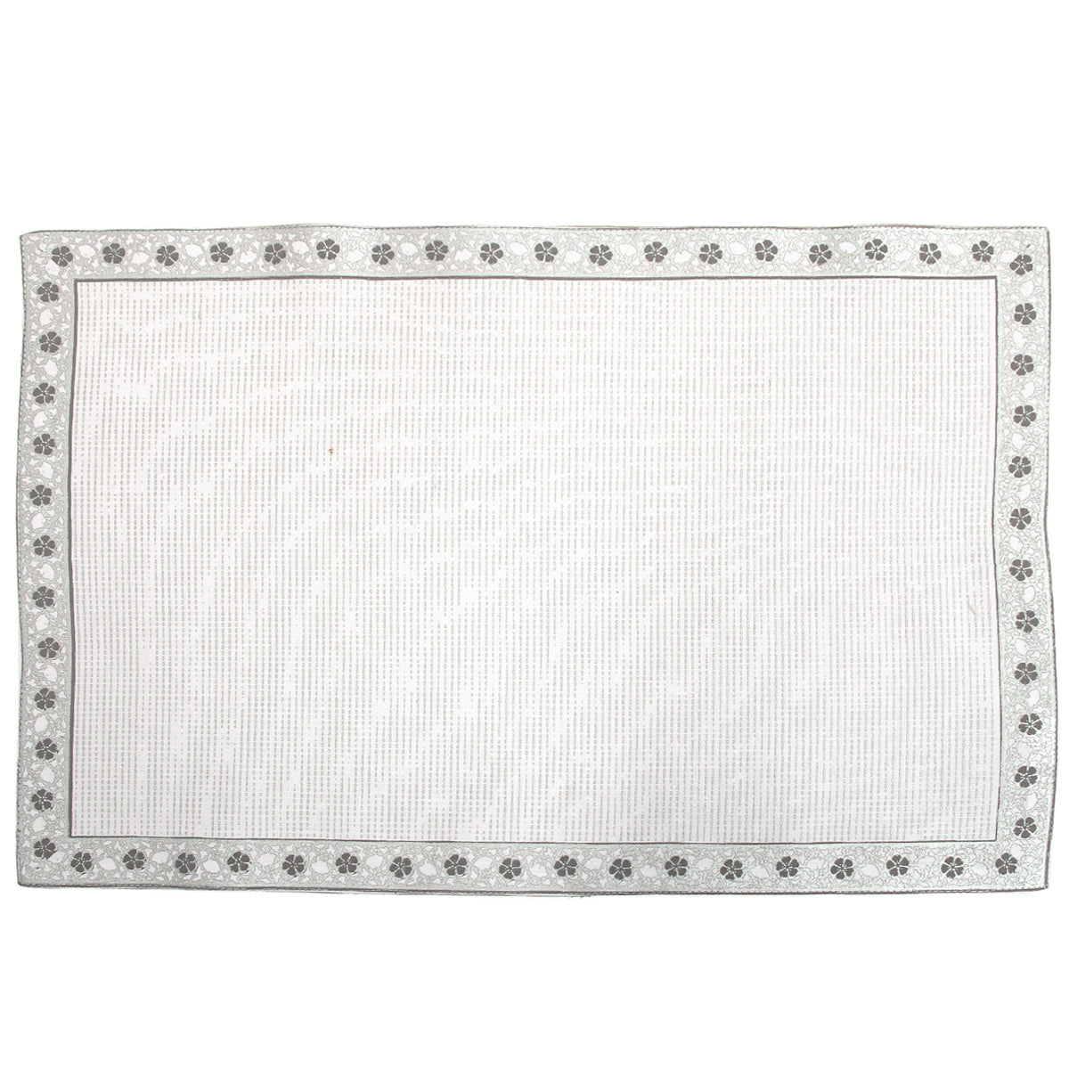 Floral Silver Mat 13x19" - Habitt