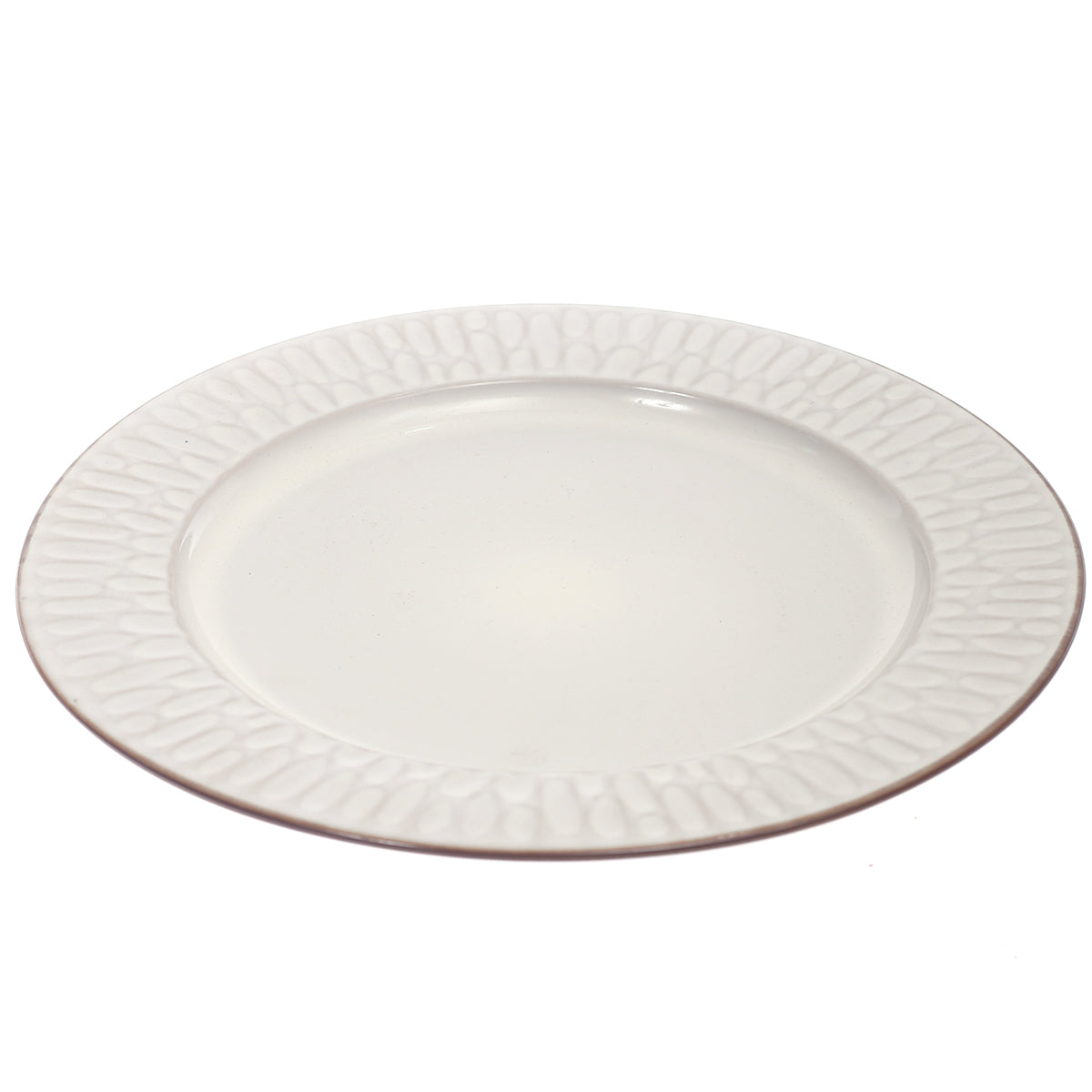 Dinner Plate White 10.5 Inch Sds-01 - Habitt