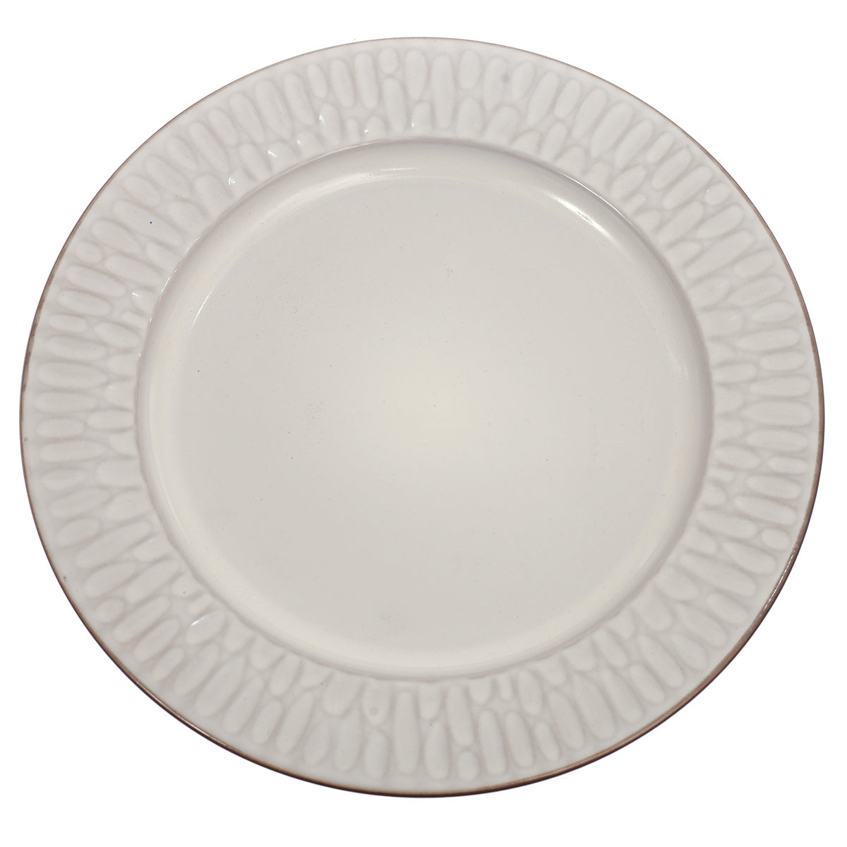 Dinner Plate White 10.5 Inch Sds-01 - Habitt