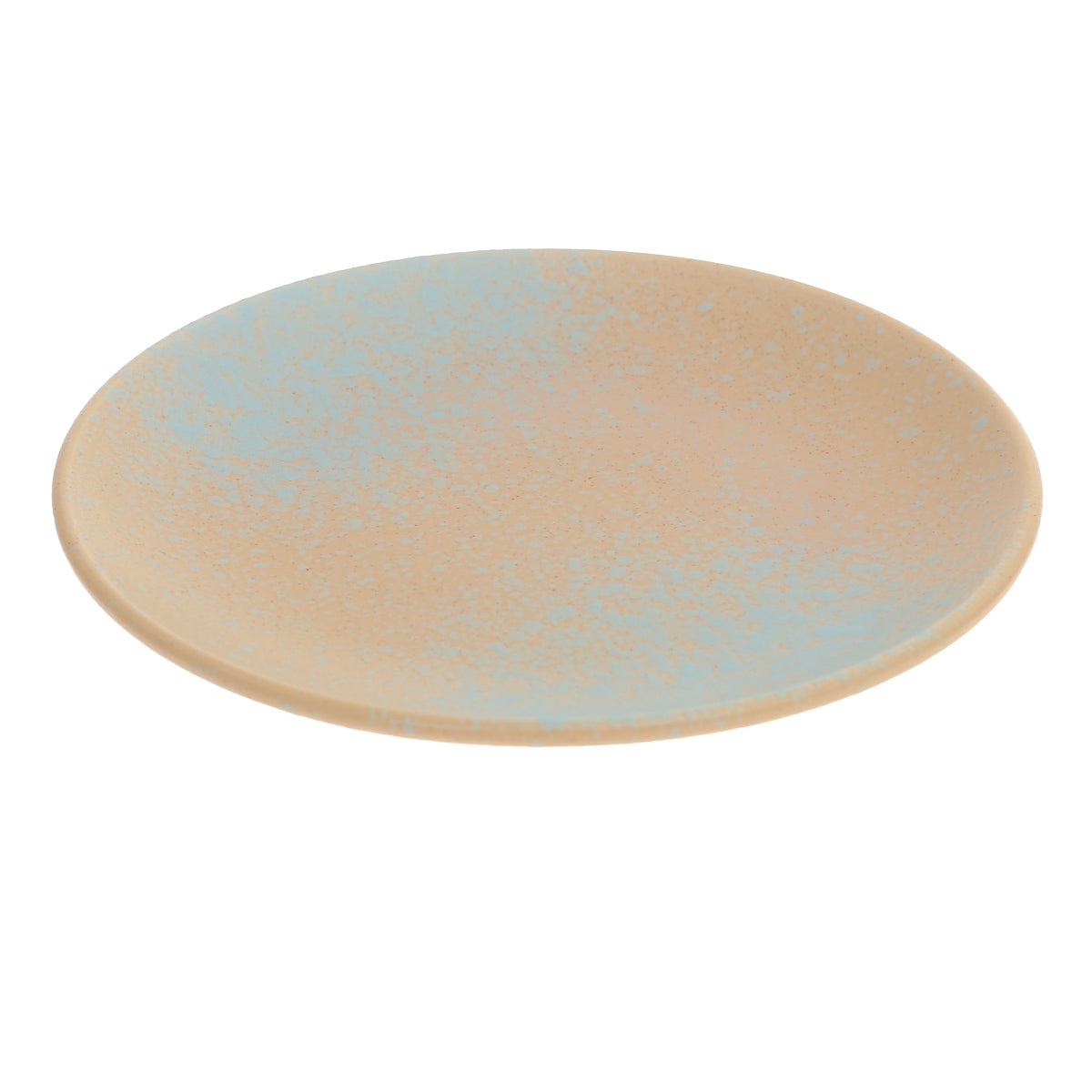 Quarter Plate Brown & Blue 8 Inch Hc19 - Habitt