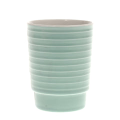 Ceramic Glass Green 3 X 3 X 4 Inch Yll-70 - Habitt