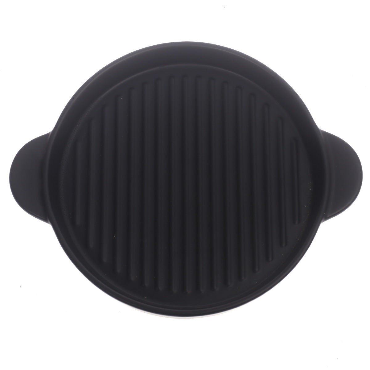 Round Platter Black 8 Inch Yll-15 - Habitt