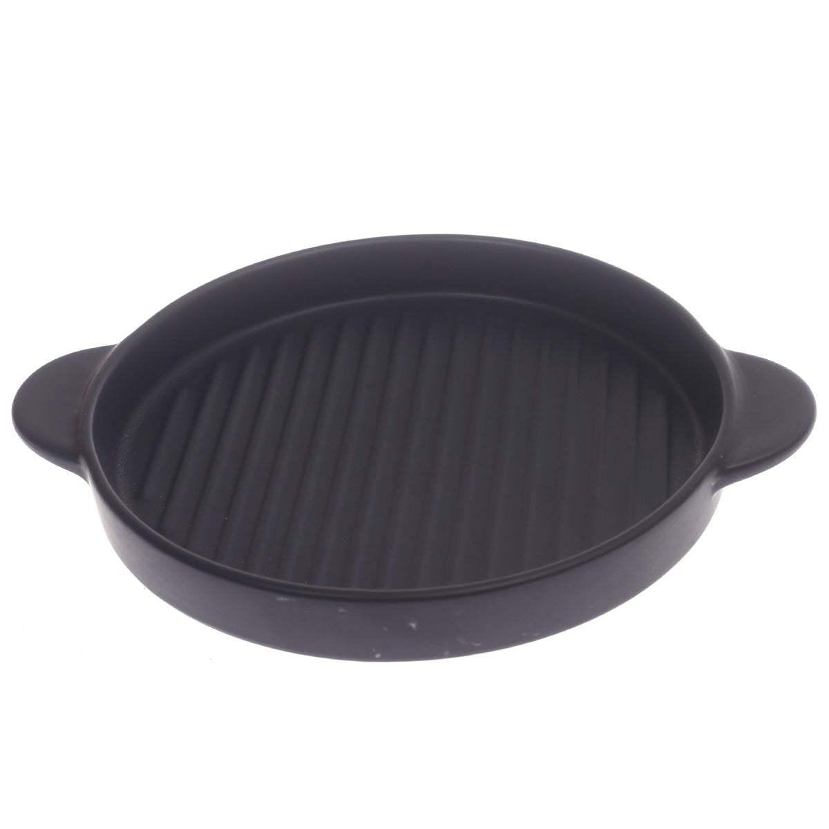 Round Platter Black 8 Inch Yll-15 - Habitt