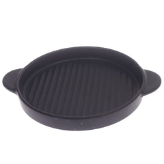 Round Platter Black 8 Inch Yll-15 - Habitt