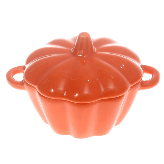 Sauce Dish W/Lid Orange 4.5 Inch Yll-66 - Habitt