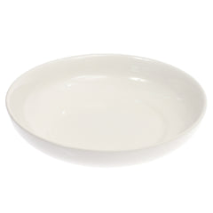 Serving Flat Bowl White 9 Inch Yll-96 - Habitt