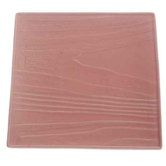 Square Platter Pink 10 X 10 Inch YLL-88 - Habitt