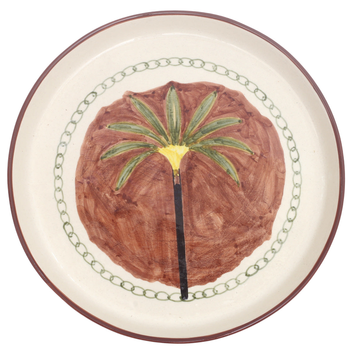 Platter 12" T – Brown Palm - Habitt