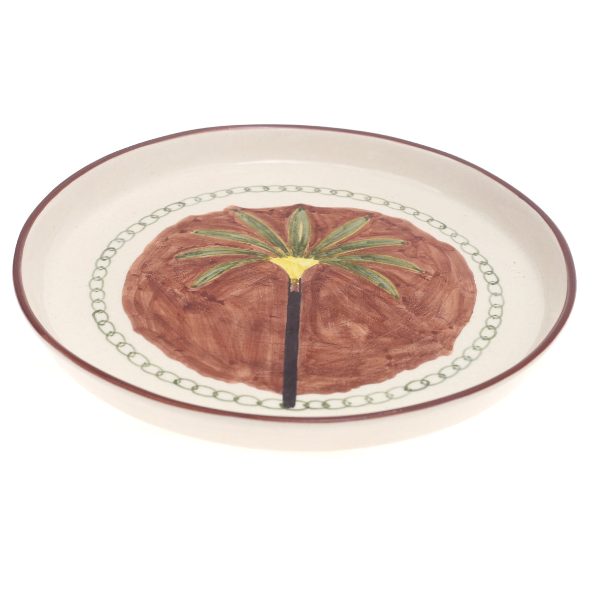 Platter 12" T – Brown Palm - Habitt