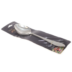 MS Signature Oval Serving Spoons - 2 Piece Premium Stainless Steel Set - Elegant Dining Essentials - Habitt