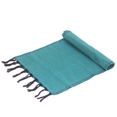 Aqua Texture Woven Table Runner - Habitt