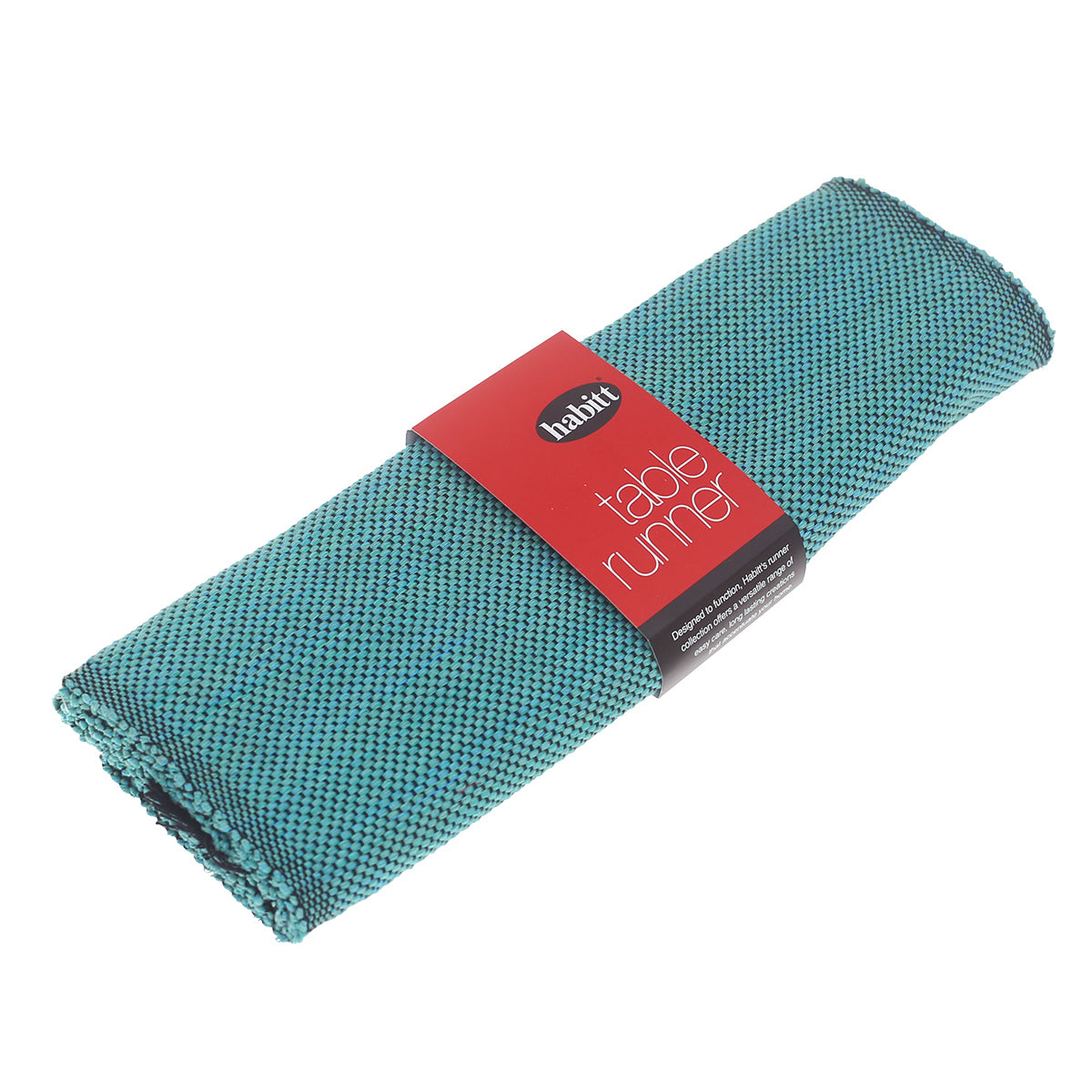 Aqua Texture Woven Table Runner - Habitt