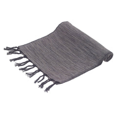 Purple Texture Woven Table Runner - Habitt