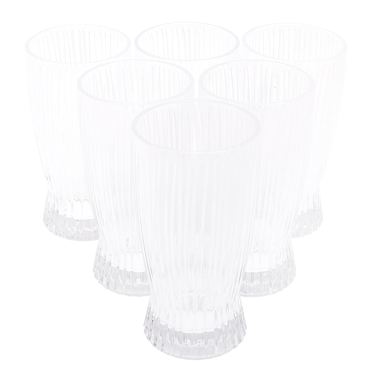6PCS GLASS SET – 375ML - Habitt