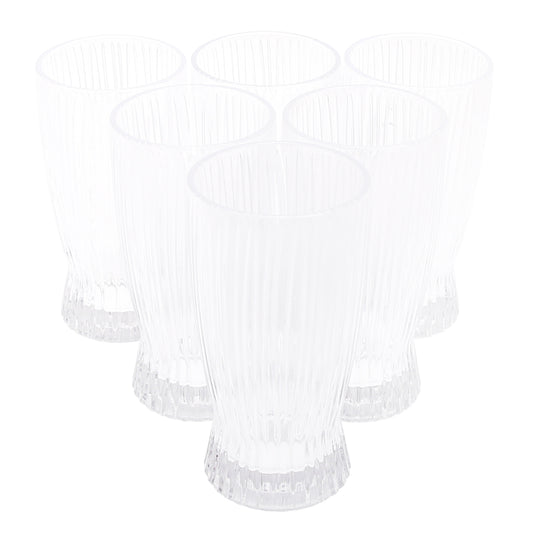 6PCS GLASS SET – 375ML - Habitt