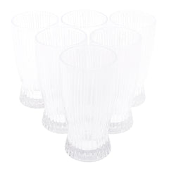 6PCS GLASS SET – 375ML - Habitt