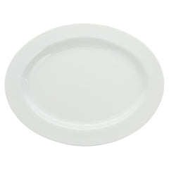 Oval Plate 33cm Elegent 828039 SB-25 - Habitt