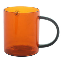 Brown Transparent Glass Mug – Heat Resistant Coffee & Tea Cup - Habitt