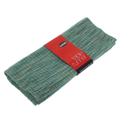 M. Green Texture Woven Table Runner 14x72" – Handcrafted Decorative Dining Table - Habitt