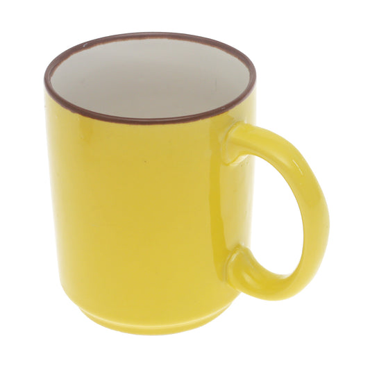 Color Mug Yellow – Ceramic Coffee & Tea Mug - Habitt