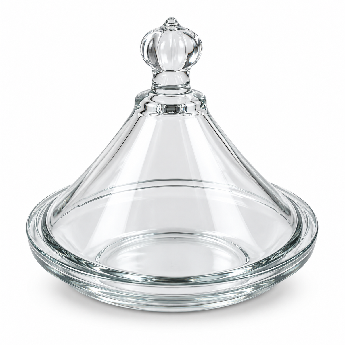 Glass Candy Dish with Lid