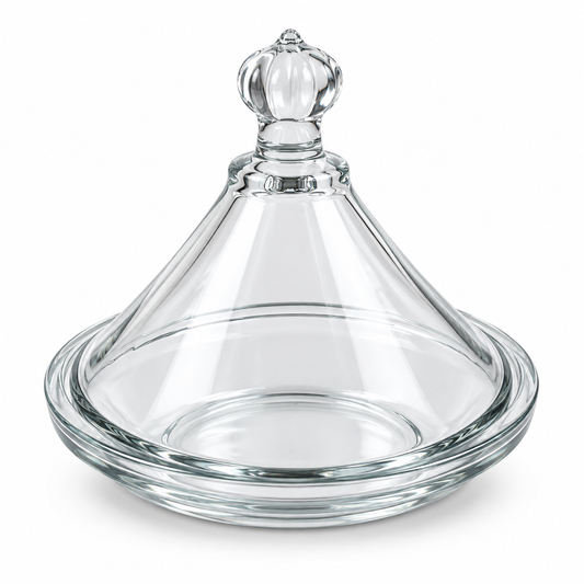 Glass Candy Dish with Lid