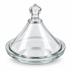 Glass Candy Dish with Lid