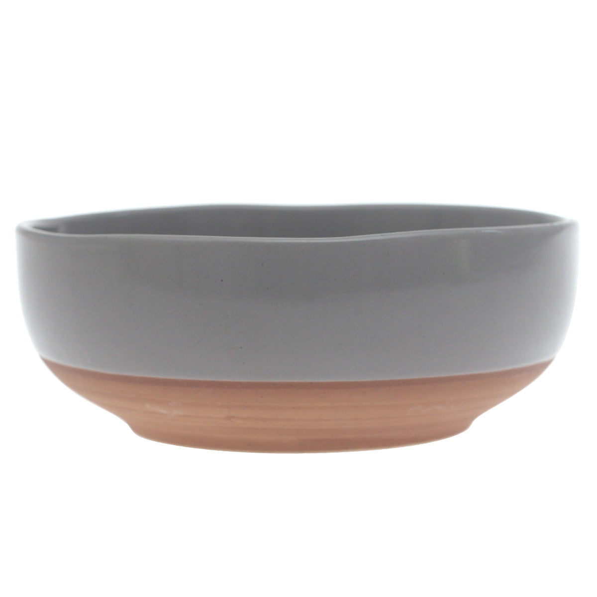 Grey Ceramic Bowl – 6 Inch Modern Serving & Décor Bowl - Habitt