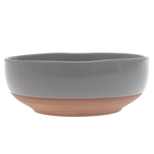 Grey Ceramic Bowl – 6 Inch Modern Serving & Décor Bowl - Habitt