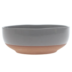 Grey Ceramic Bowl – 6 Inch Modern Serving & Décor Bowl - Habitt