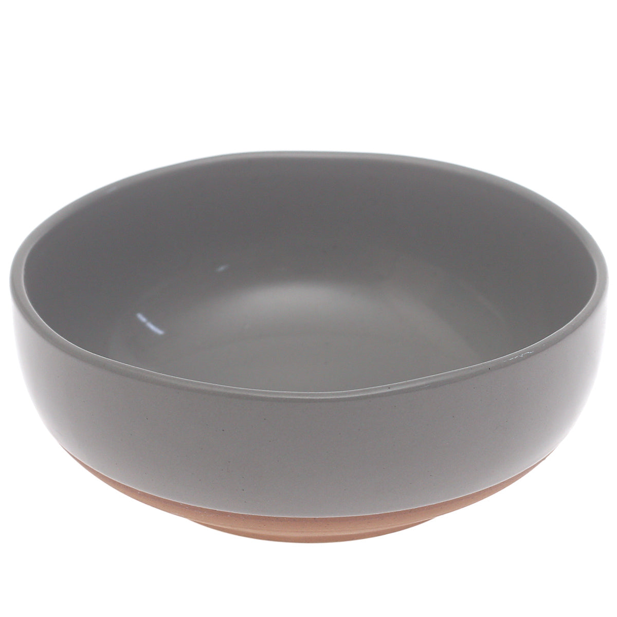 Grey Ceramic Bowl – 6 Inch Modern Serving & Décor Bowl - Habitt