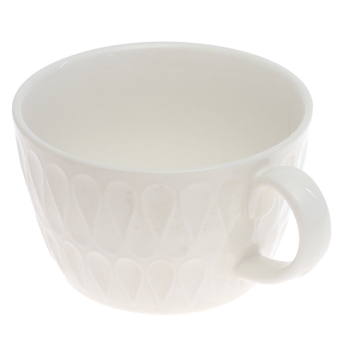 White Tea Cup – 4 x 2.5 Inch - Habitt