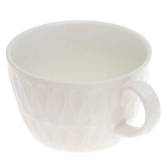 White Tea Cup – 4 x 2.5 Inch - Habitt